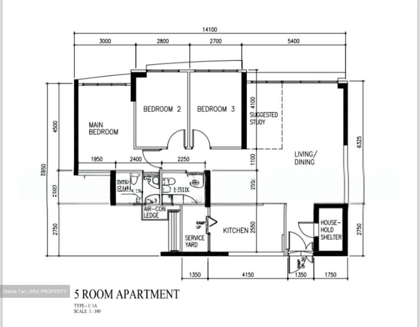Blk 572A Champions Court (Woodlands), HDB 5 Rooms #551154211